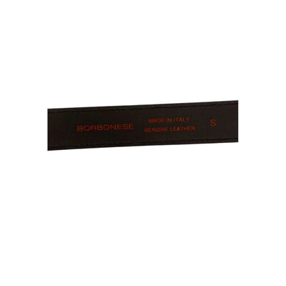 Red Genuine Leather Women's Belt
