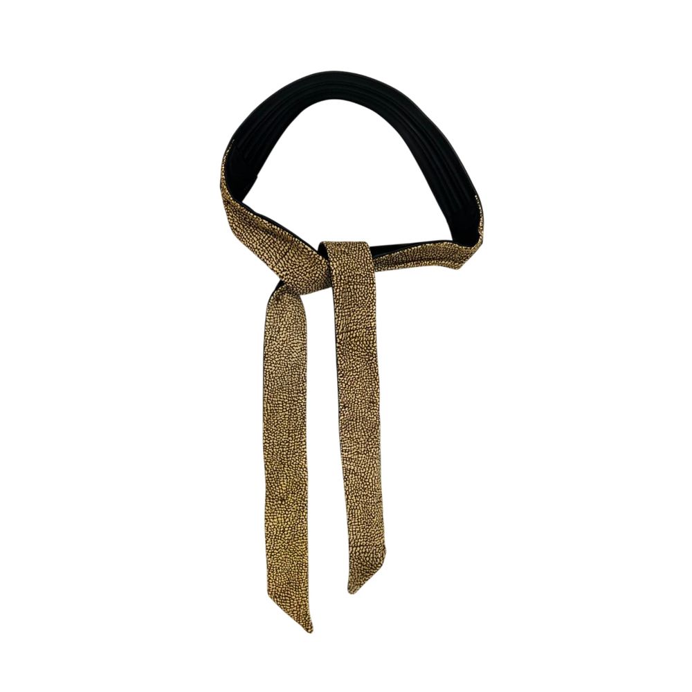 Beige Leather Women Belt
