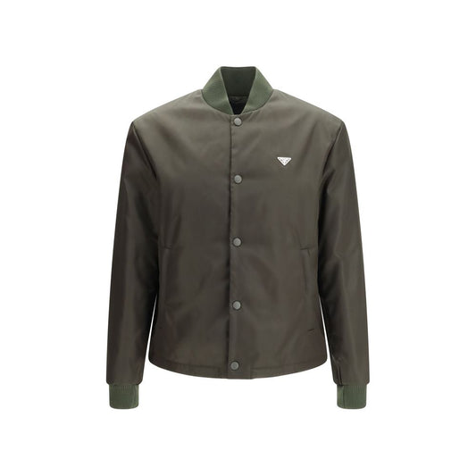 Bicolor Nylon Bomber