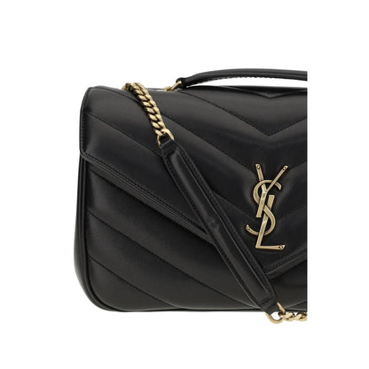 Black Calf Leather Bos Taurus Shoulder Bag