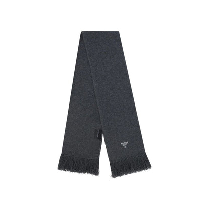 Gray Cashmere Scarf