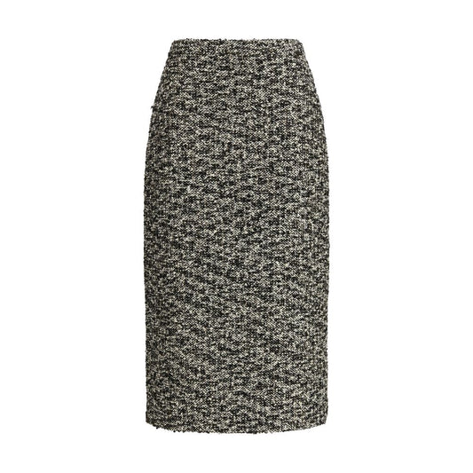 Multicolor Polyamide Midi Skirt