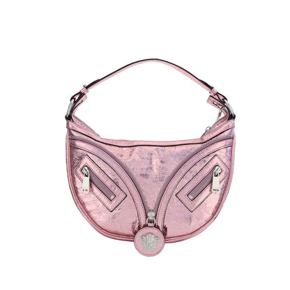 Multicolor Lamb Leather Shoulder Bag