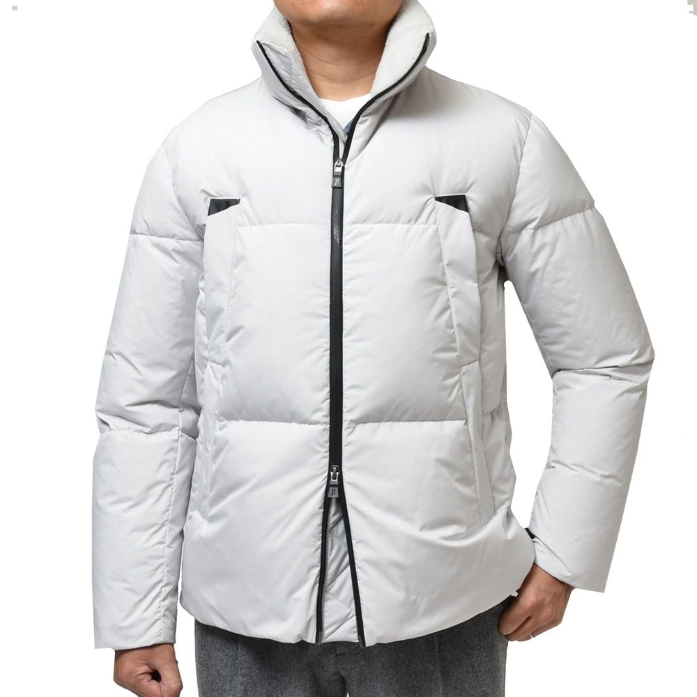 Gray Polyester Coat