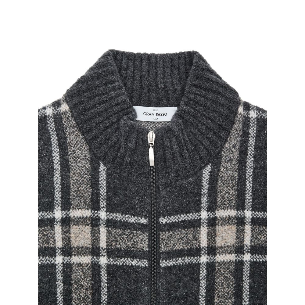 Gray Wool Robe