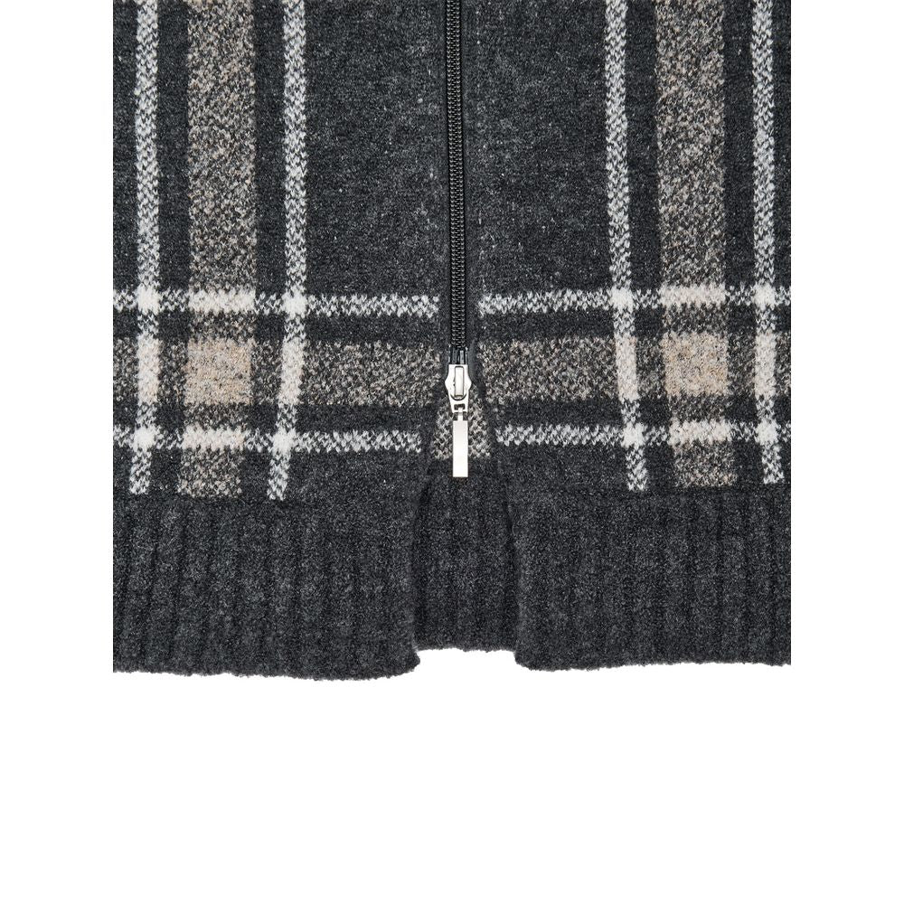 Gray Wool Robe