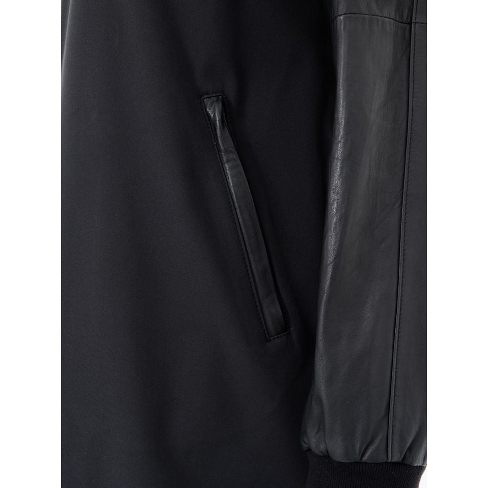Black Cotton Parka