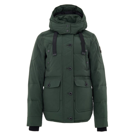 Green Nylon Coat