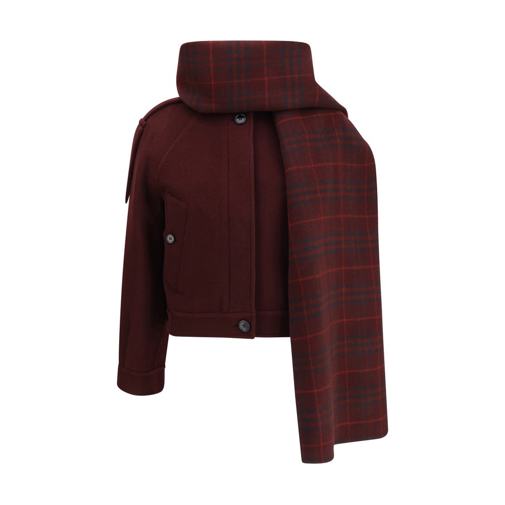 Bordeaux Wool Coat
