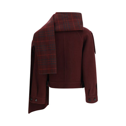 Bordeaux Wool Coat