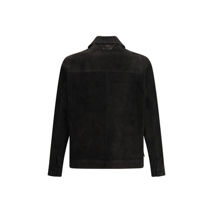 Black Calf Leather Bos Taurus Clothing
