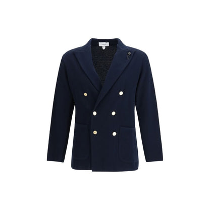 Blue Cotton Blazer