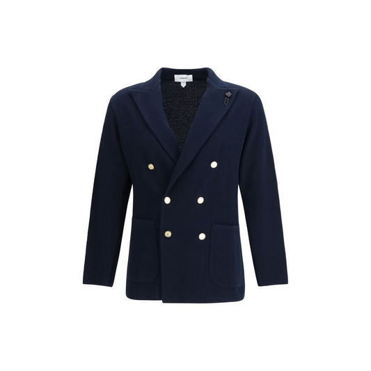 Blue Cotton Blazer