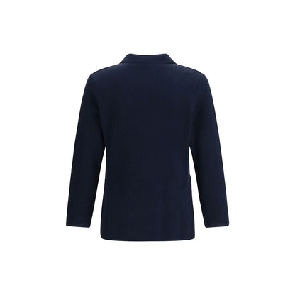 Blue Cotton Blazer