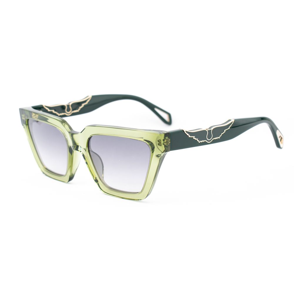 Bicolor Acetate Sunglasses