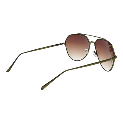 Gray Stainless Steel Sunglasses
