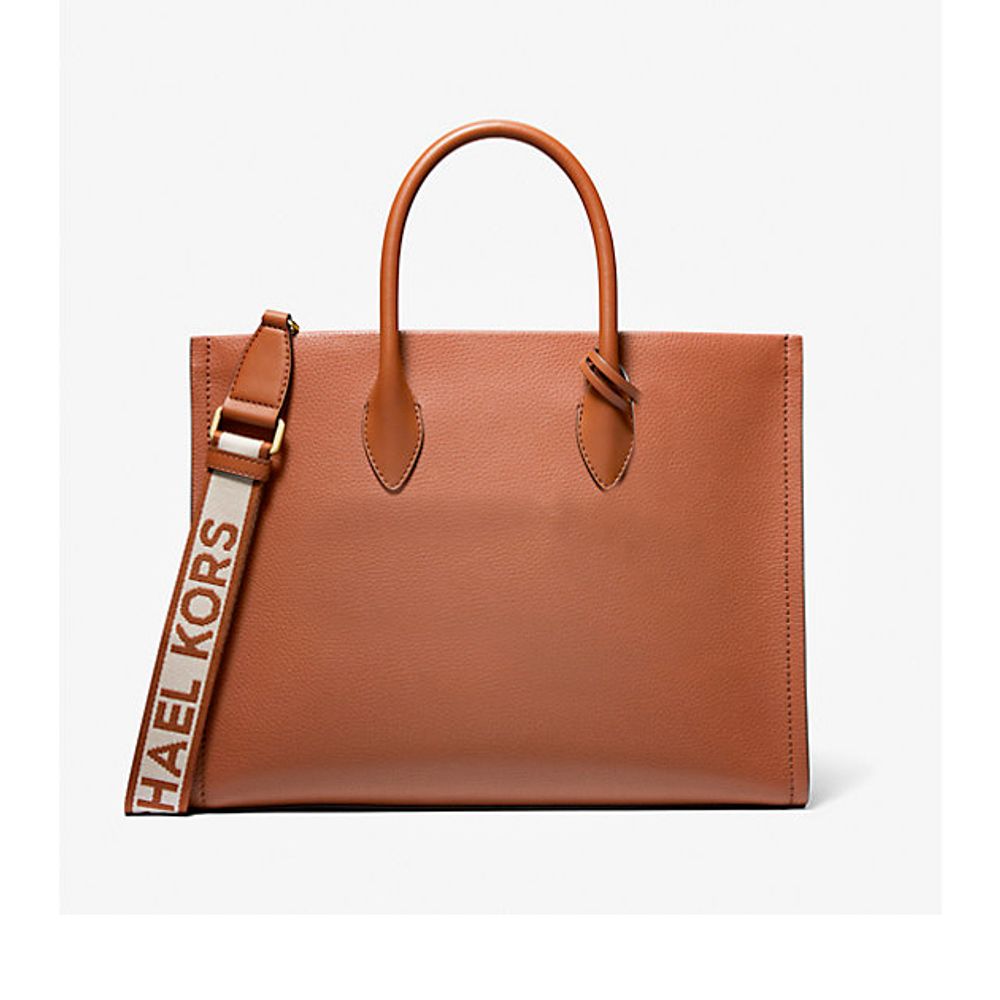 Brown Leather Shoulder Bag