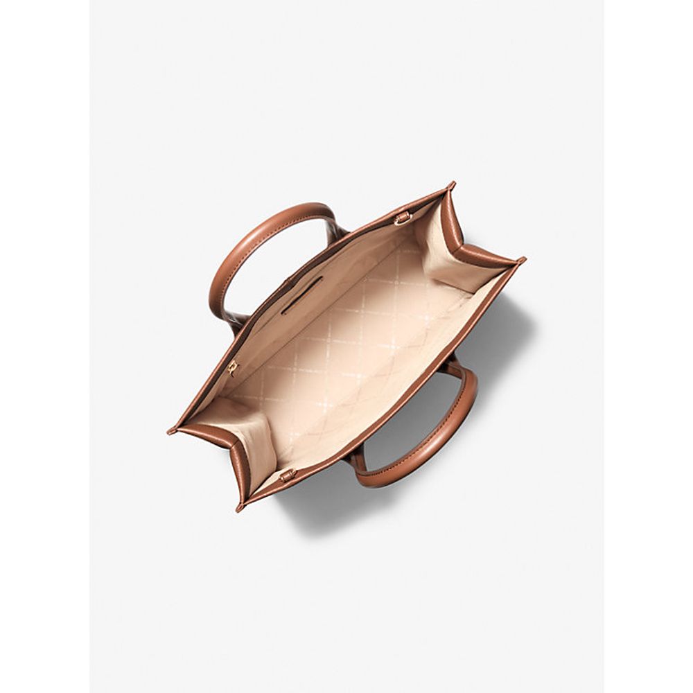 Brown Leather Shoulder Bag