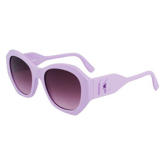 Purple Injected Sunglasses