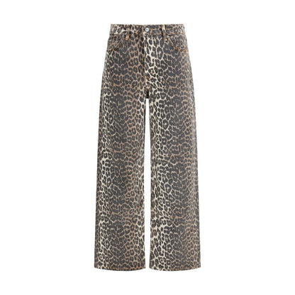 Multicolor Cotton Relaxed Fit Jeans