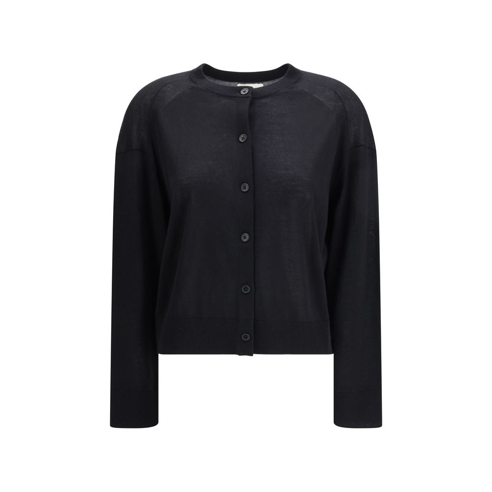 Black Cashmere Cardigan
