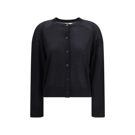 Black Cashmere Cardigan