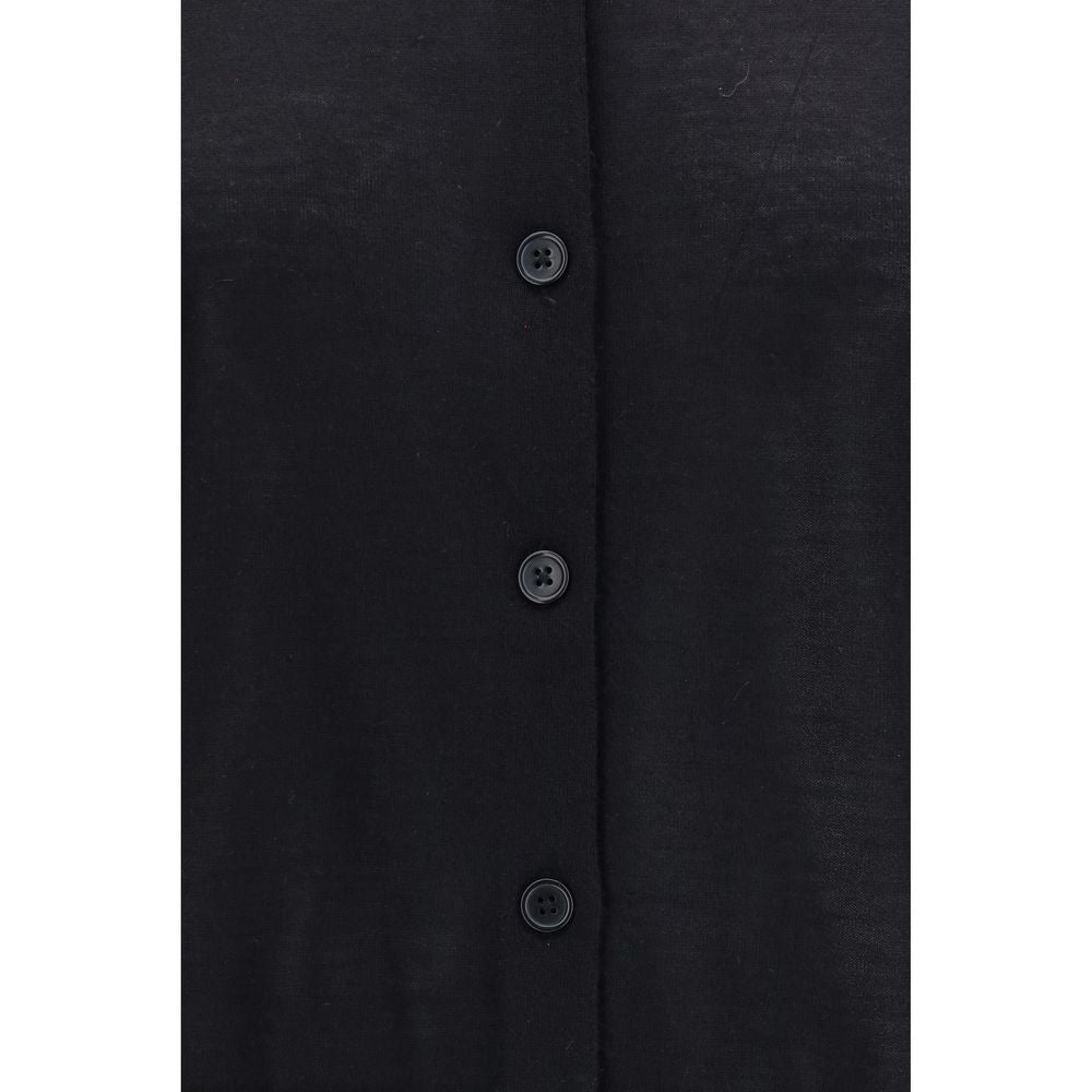 Black Cashmere Cardigan