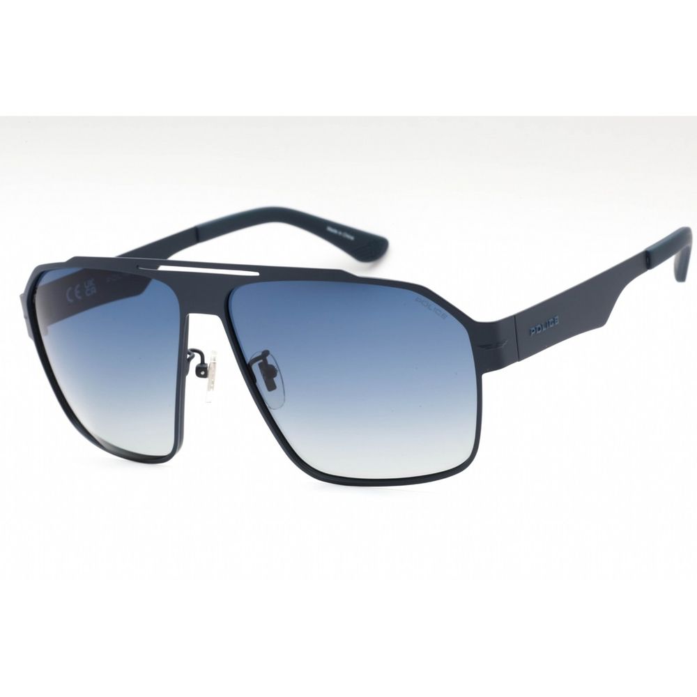 Blue Metal Sunglasses