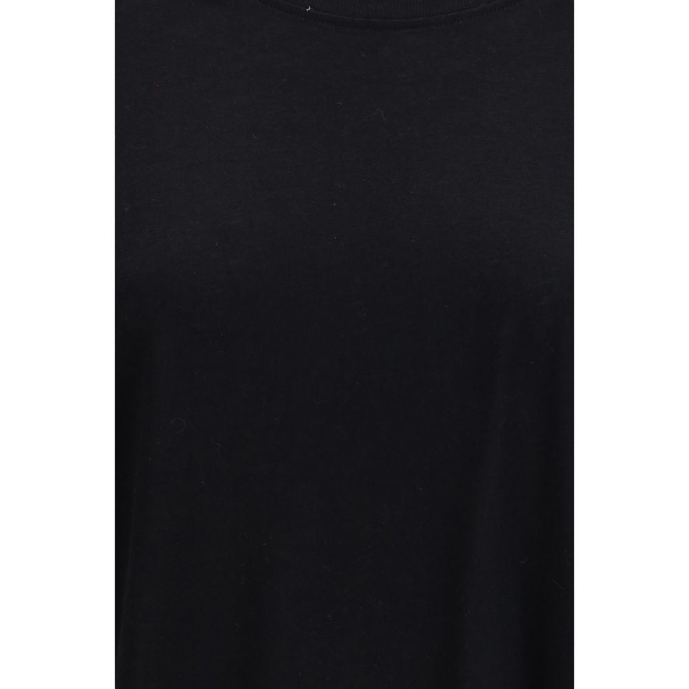 Black Cotton T-Shirt
