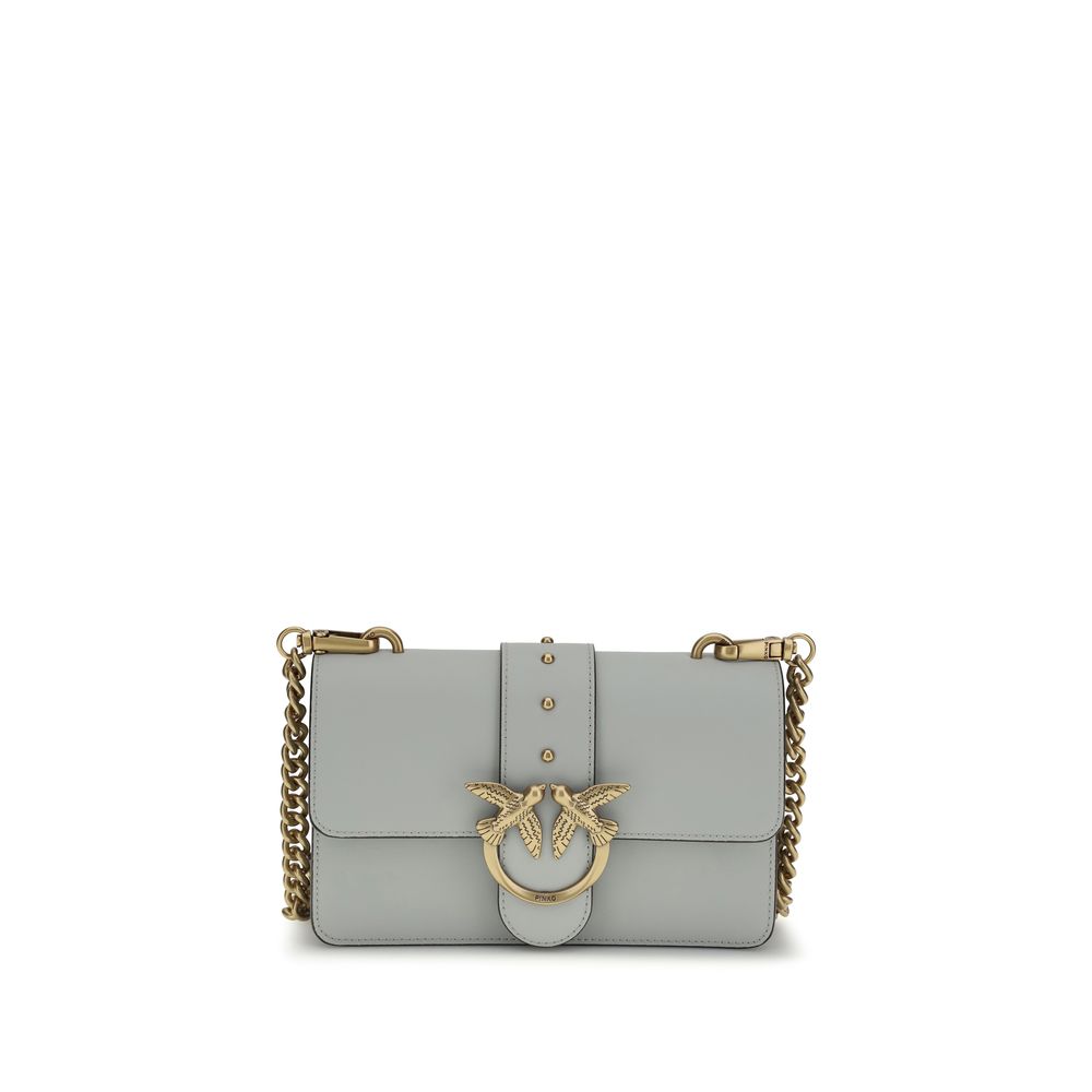 Gray Calf Leather Bos Taurus Shoulder Bag
