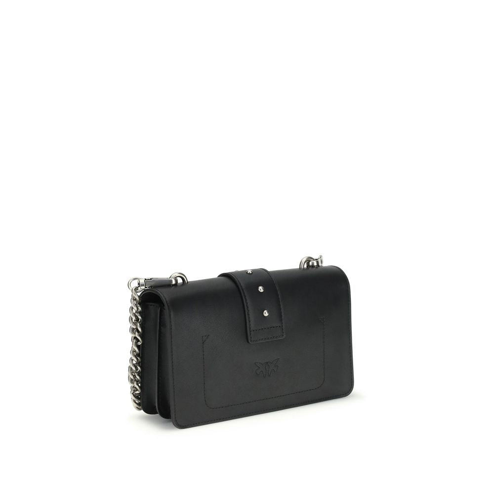 Black Calf Leather Bos Taurus Shoulder Bag