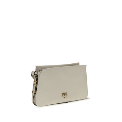 White Calf Leather Bos Taurus Shoulder Bag