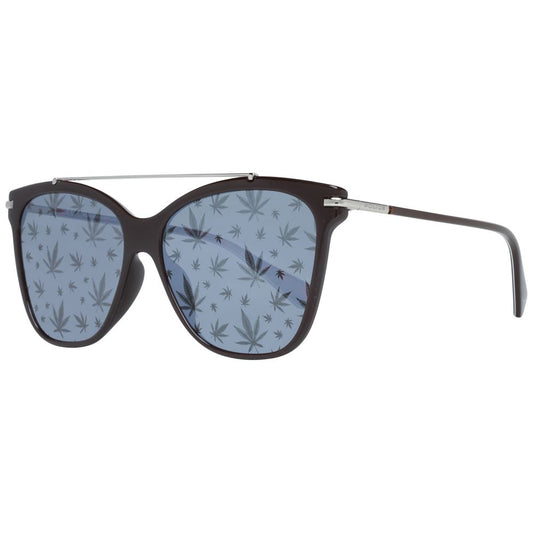 Brown Metal & Plastic Sunglasses