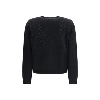 Black Wool Cardigan