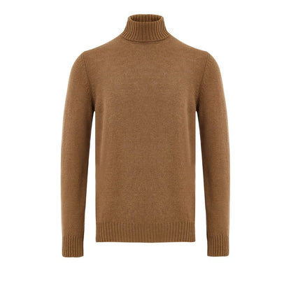 Brown Wool Turtleneck