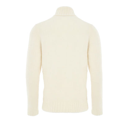 White Wool Turtleneck