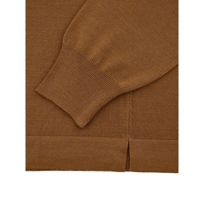 Brown Wool Sweatshirt