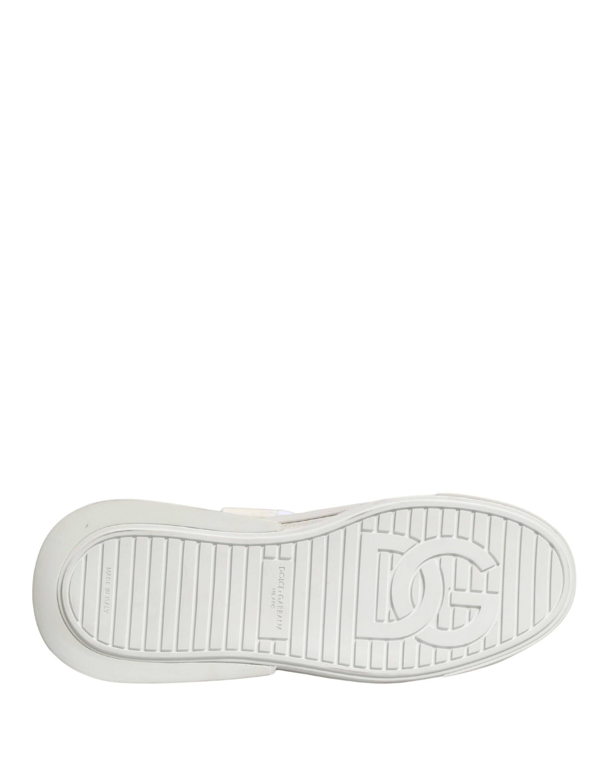White Calfskin Leather Low Top Sneakers Shoes