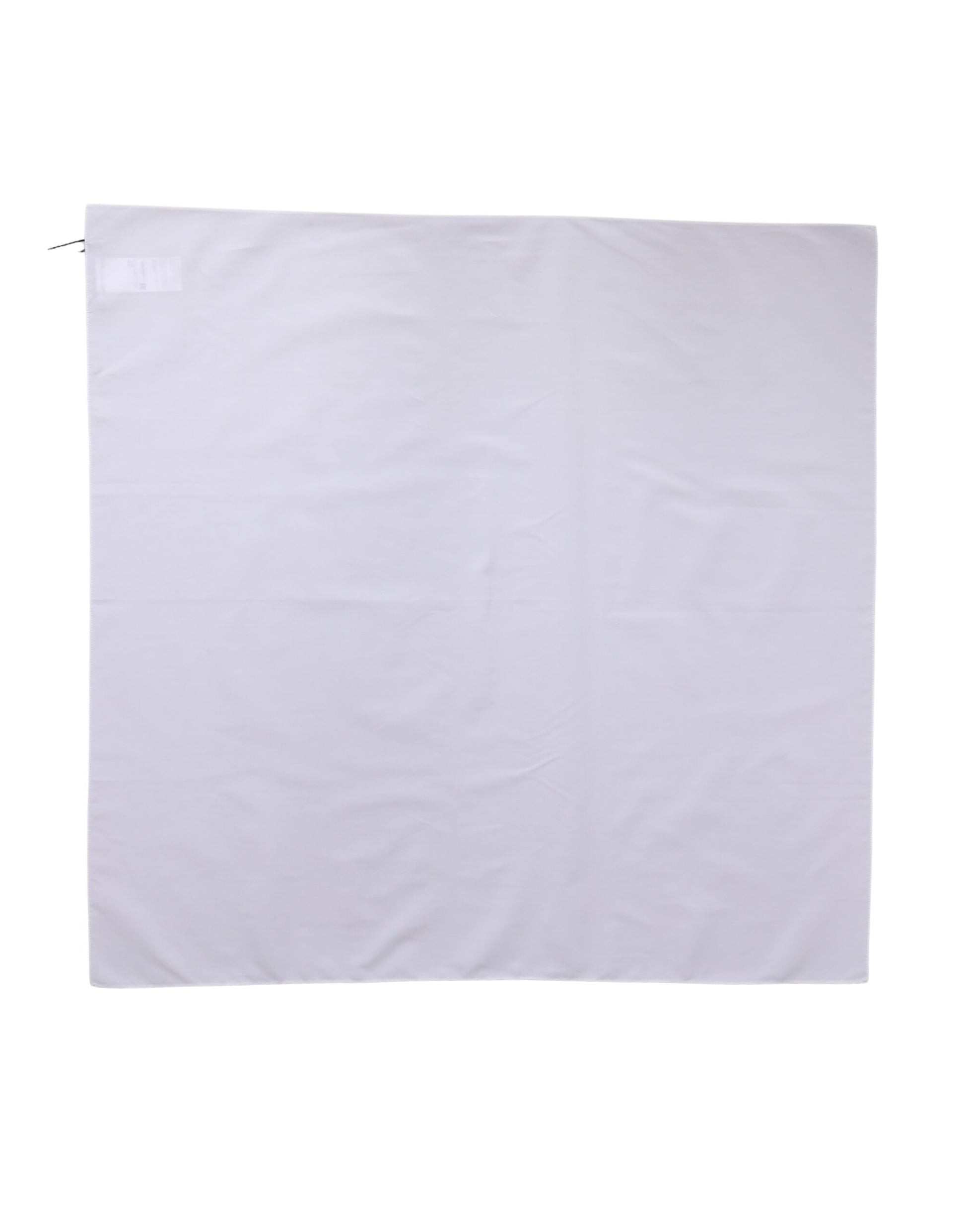White Cotton Wrap Square Shawl Stole 71cm x 70cm  Scarf