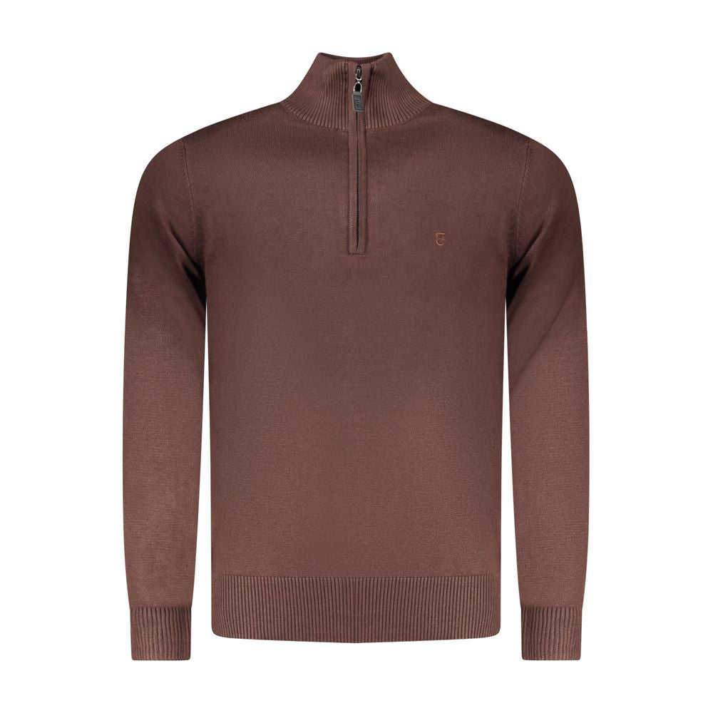 Marrone Viscosa Mens Sweater