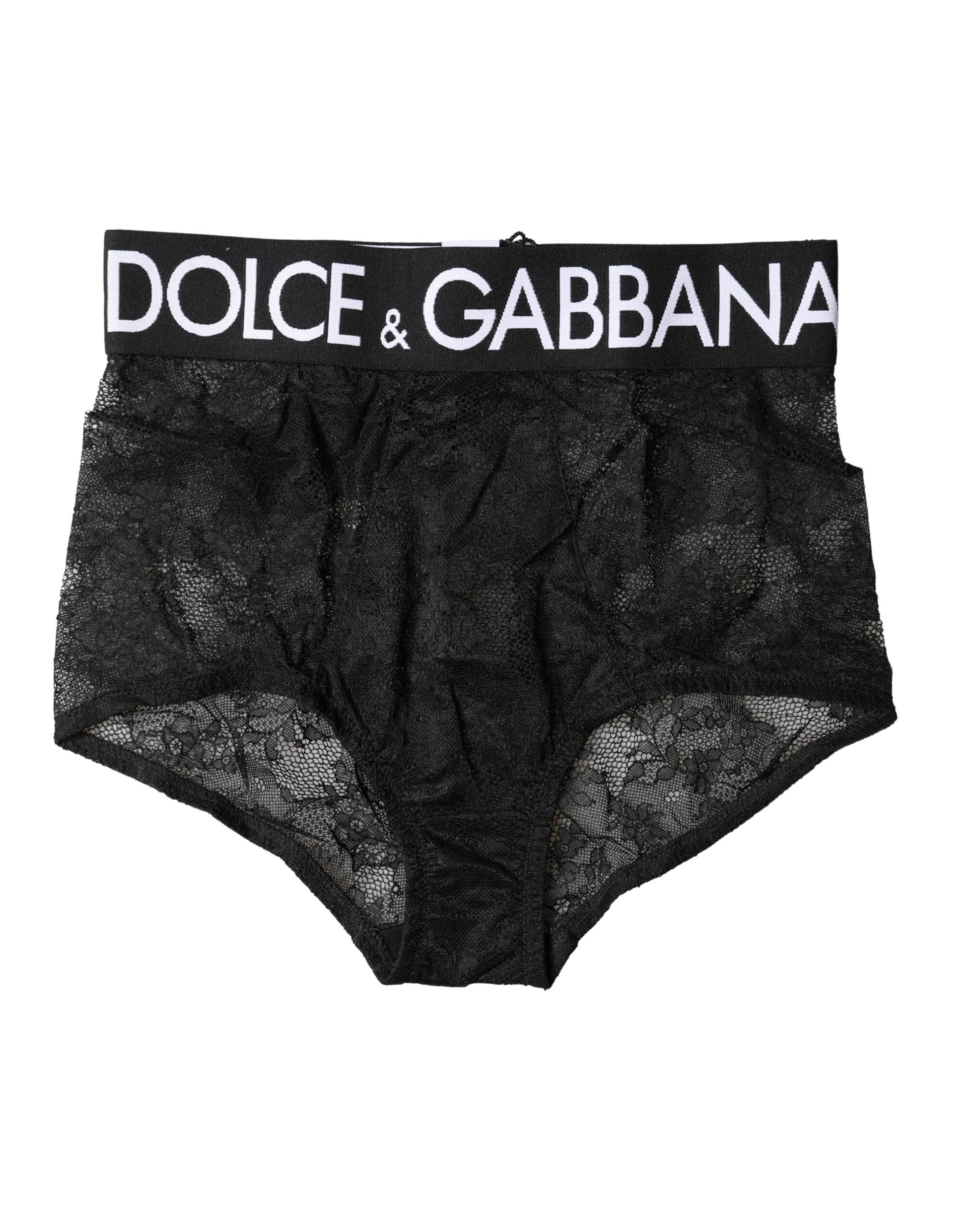 Black Logo Girdle High Waist Panty Underwear