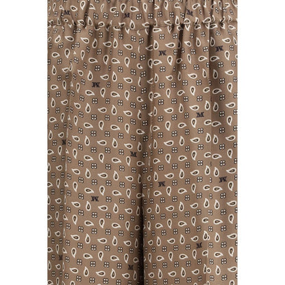 Multicolor Silk Pants