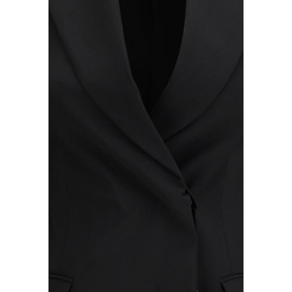 Black Wool Blazer