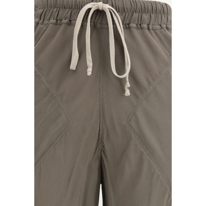 Brown Silk Flared Pants