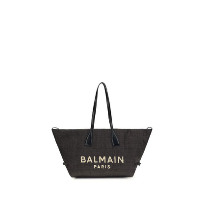 Black Raffia Shoulder Bag