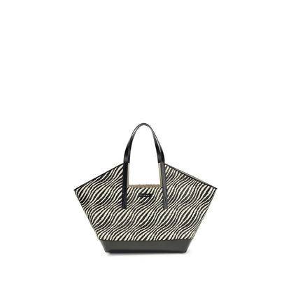 Black Polyamide Shoulder Bag