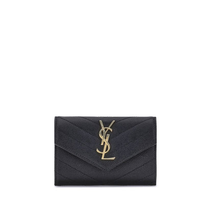 Black Calf Leather Bos Taurus Wallet