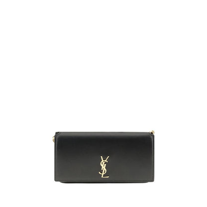 Black Calf Leather Bos Taurus Shoulder Bag