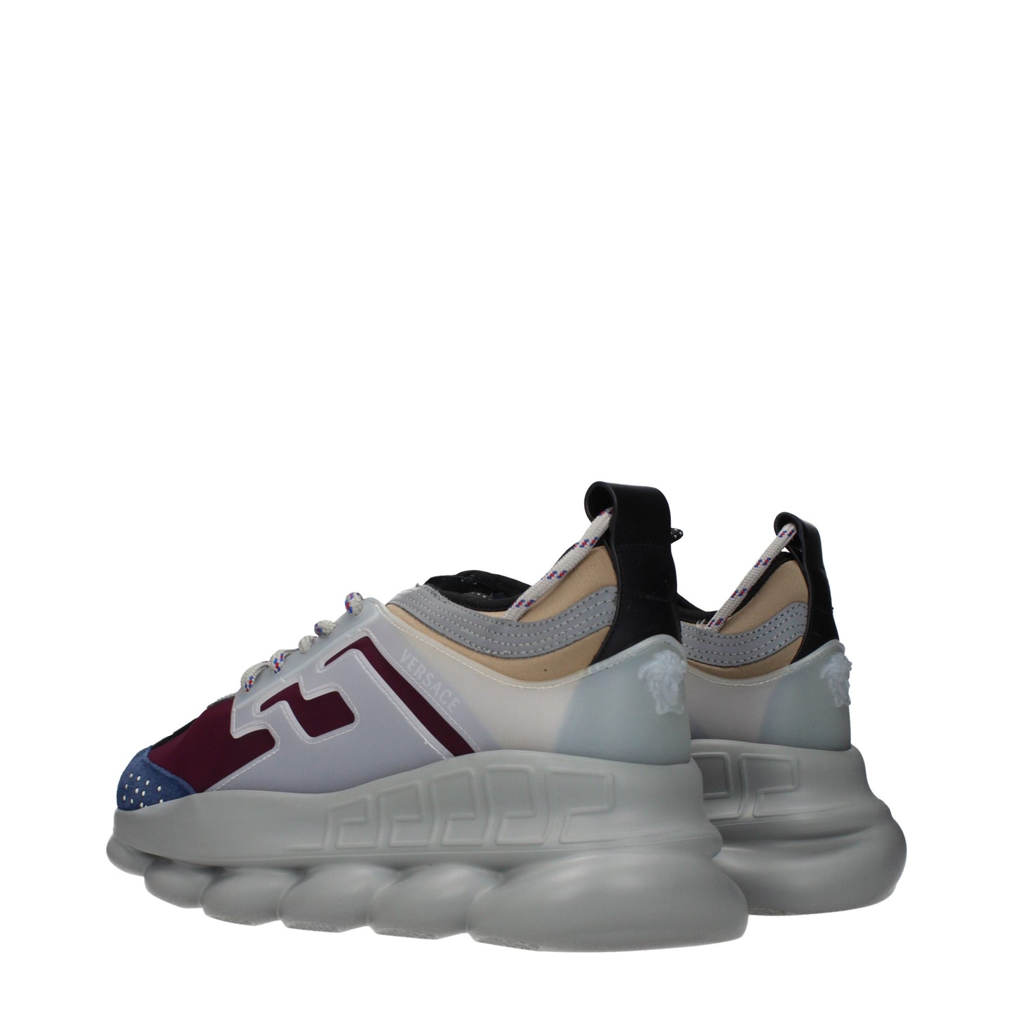 Multicolor Fabric Chunky Sneakers