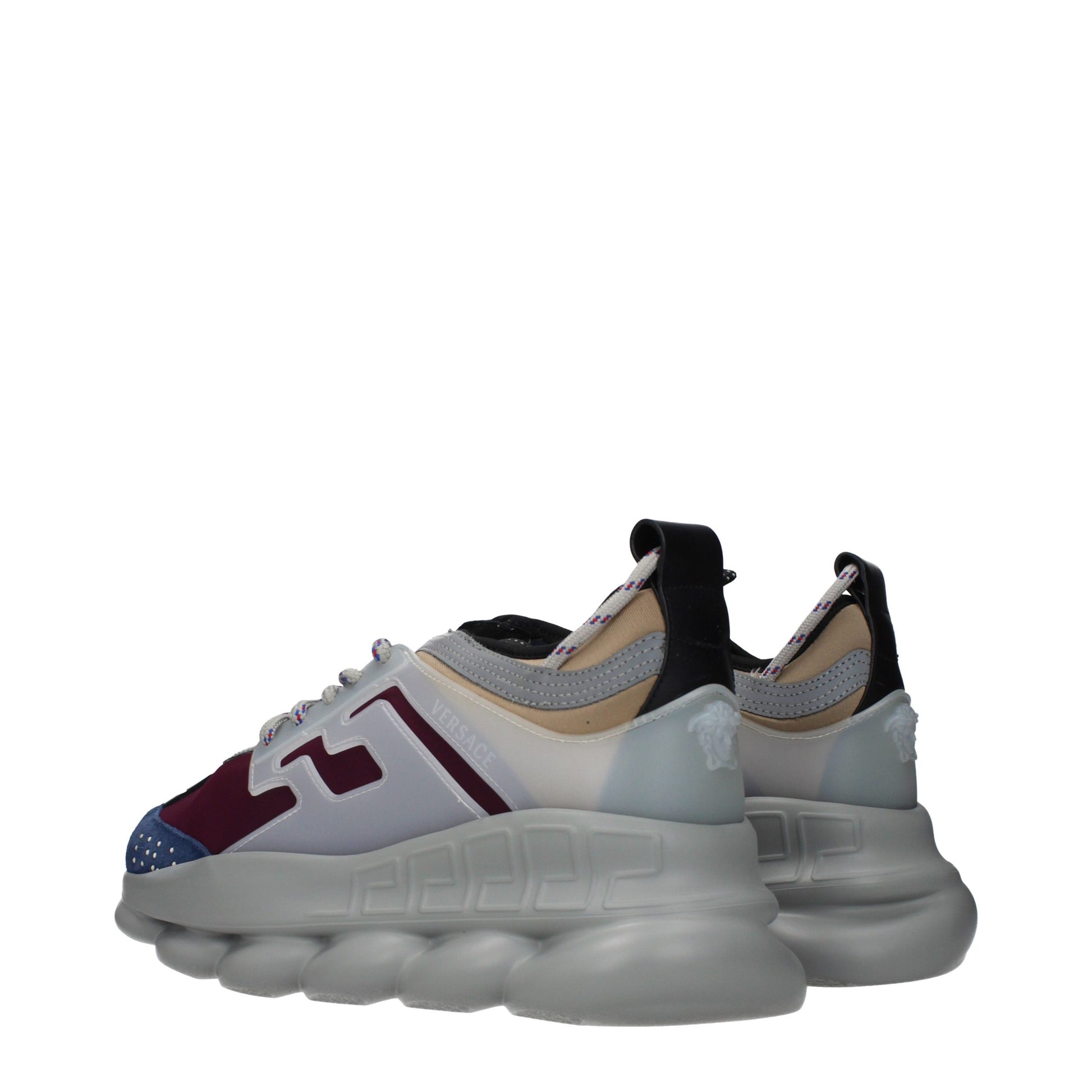 Multicolor Fabric Chunky Sneakers